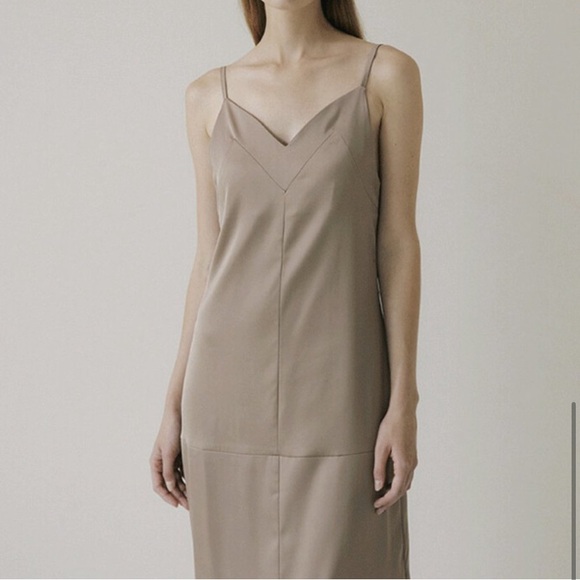 WConcept Beige-Brown Bustier Dress - NWT - Picture 3 of 10